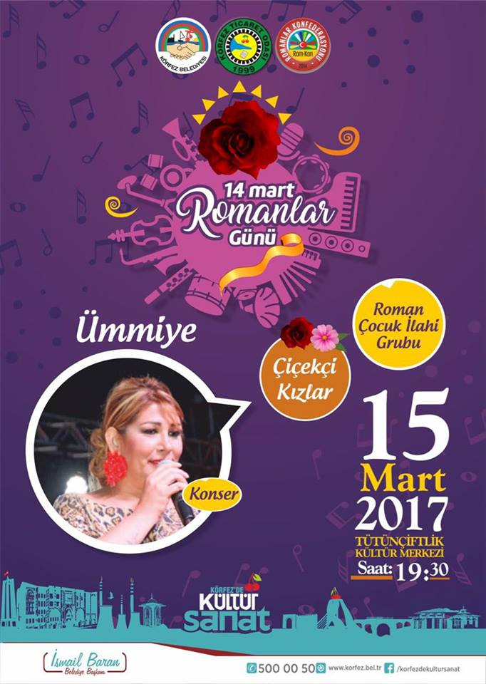 14 MART ROMANLAR GN  ZEL MMYE KONSER,ROMAN OCUK LAH GRUBU VE EK KIZLAR
