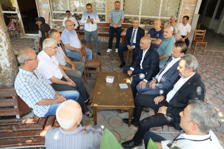 Bakan St ve Milletvekili Ylmaz Krfezde Esnaf Ziyareti Yapt