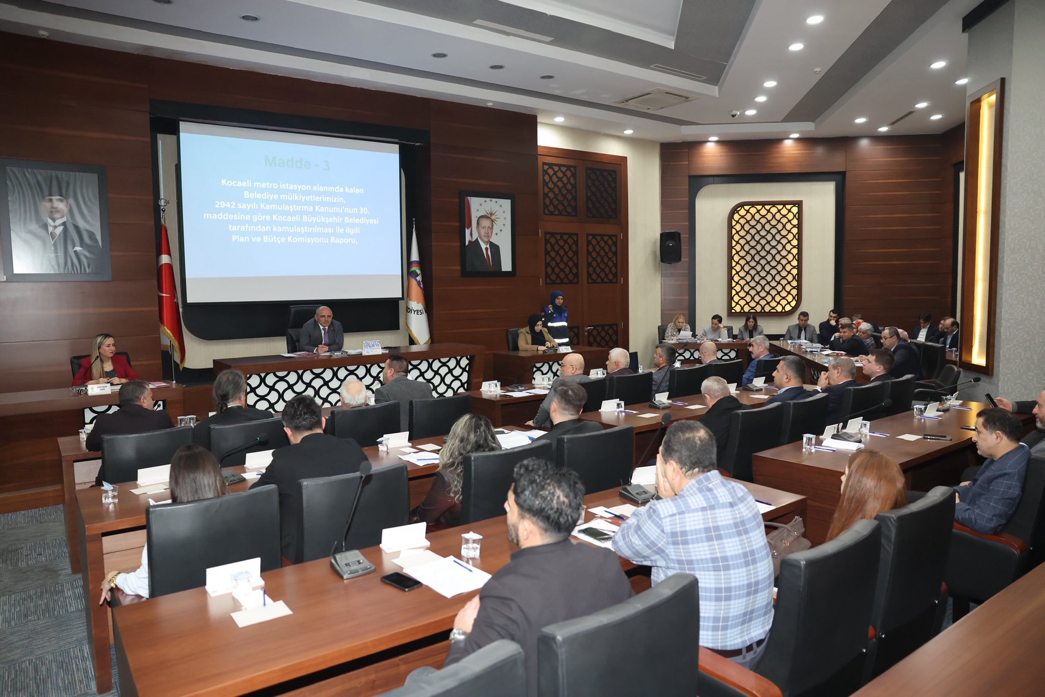 K�rfez Belediyesi�nin 2026 Y�l� �lk Meclisi Yap�ld�