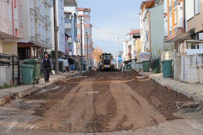 Fatihde Drt Sokakta Asfalt Hazrl