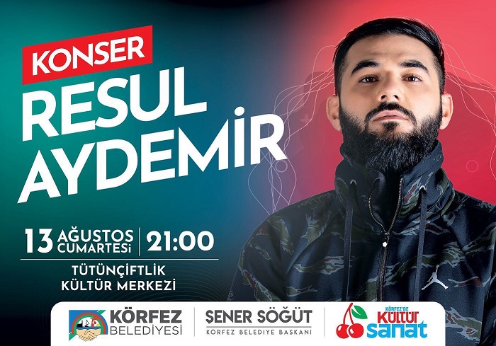 Resul Aydemir Konseri 13 Austosta