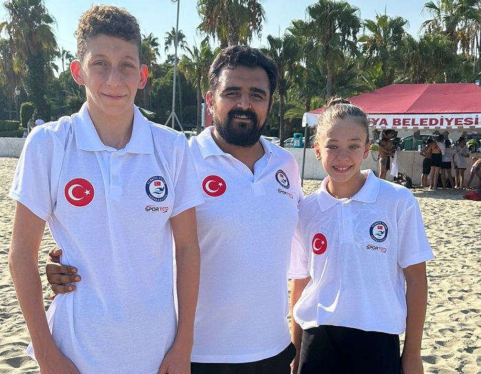 Kartal ve Kocaman Milli Takm Kampndan Derecelerle Dndler