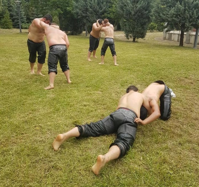 Krfezli Pehlivanlar Krkpnara Hazrlanyor