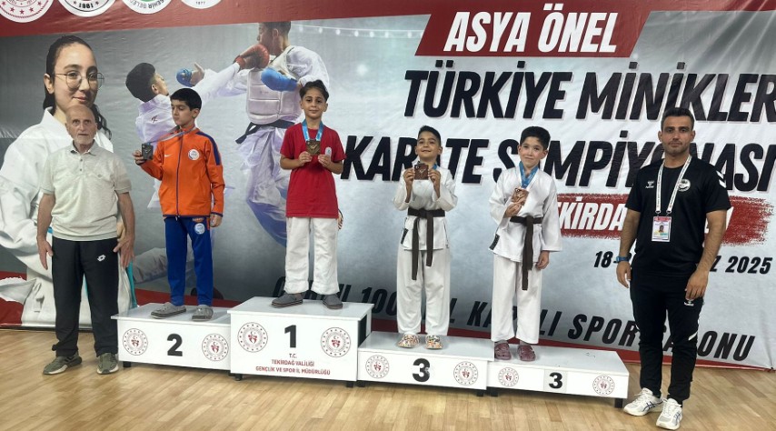 Miniklerimiz Trkiye ampiyonasnda Bir Altn ki Bronz Ald