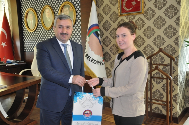 Bakan Baran Belediye Personeliyle Bayramlat
