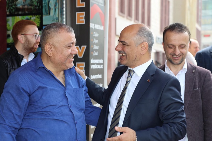 Krfezde Cumhur ttifakndan Teekkr Ziyareti
