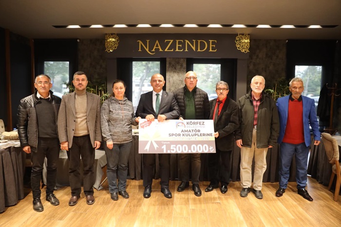 Krfezde Amatr Spor Kulplerine 1,5 Milyon TLlik Destek