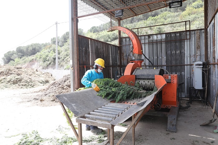 Körfez´de 248 Ton Bitkisel Atık Gübreye Dönüştürüldü