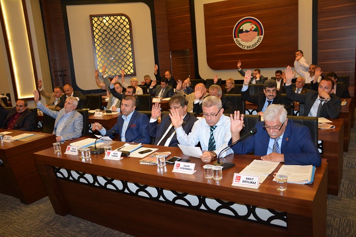 Krfez Belediyesi Haziran Ay Meclisini Gerekletirildi