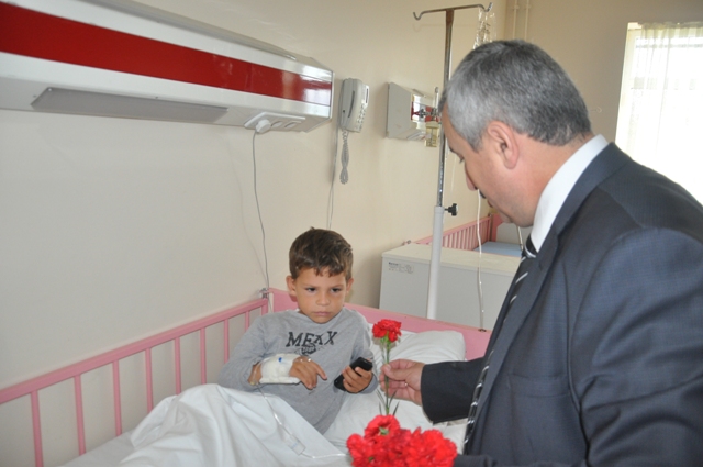 Hastalara Bakan Moreli