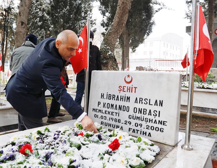 Krfezde anakkale ehitleri Kar Ya Altnda Anld