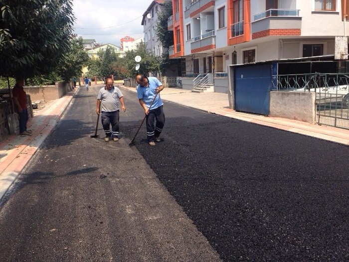 Krfezde Scak Asfalt Sevinci