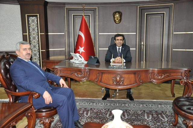 Bakan Barandan Yeni Vallye Ho geldin Ziyareti
