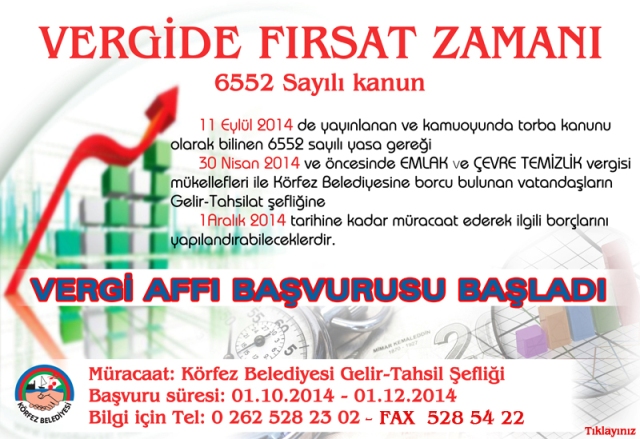 Krfez Belediyesinde Vergi Aff Bavurular Balad