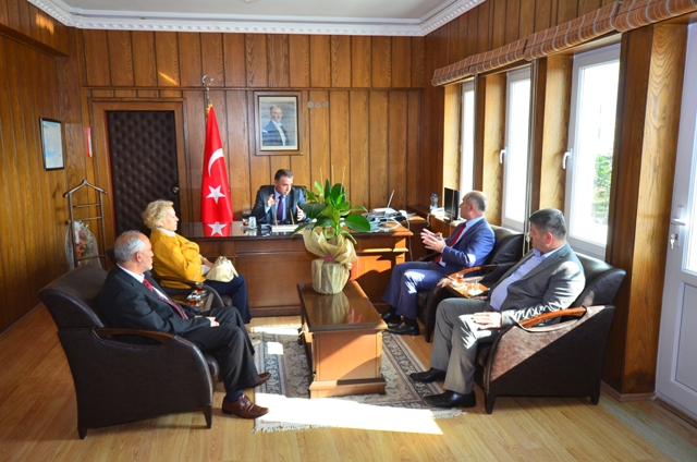 Krfez Kent Konseyi Kaymakam Can Ziyaret Etti