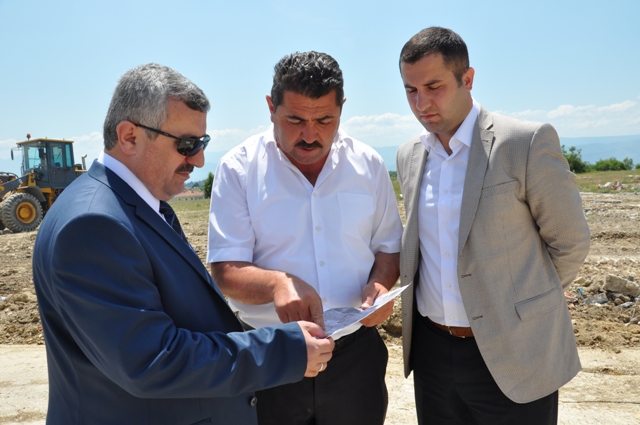 Baran  Yeni Yol almalarn Yerinde nceledi