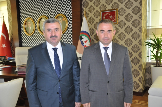 Kaymakam Can, Bakan Baran Ziyaret Etti