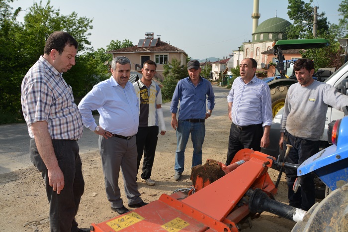 Bakan Baran Kylerdeki almalar nceledi