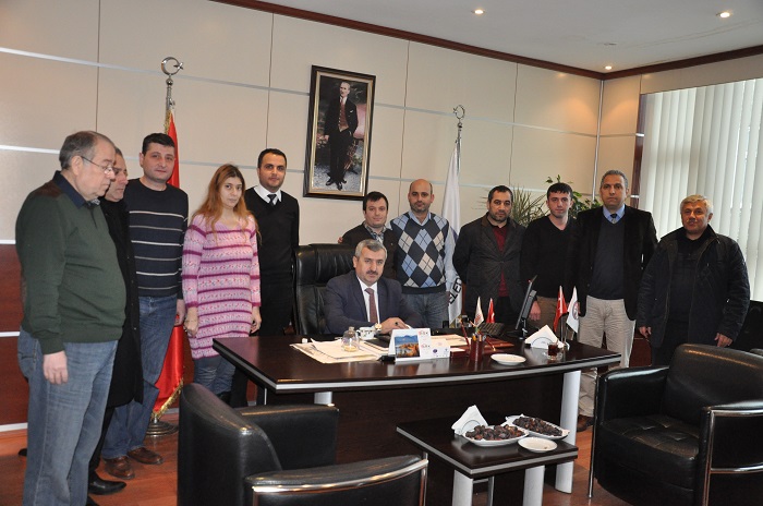 Bakan Baran Hereke Hizmet Binasn Ziyaret Etti