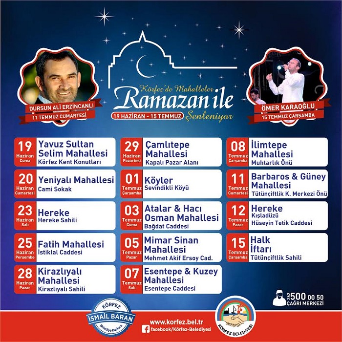 zlenen Ramazan Gelenei Tekrardan Hayat Bulacak