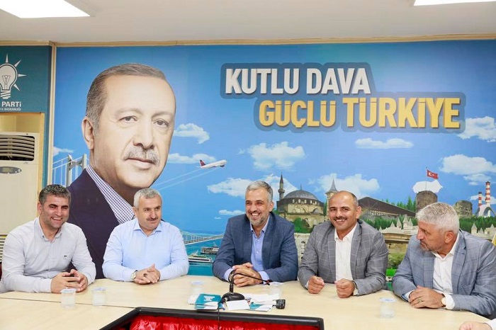 Krfezden AK Parti l Bakan Abdullah Eryarsoya Hayrl Olsun Ziyareti