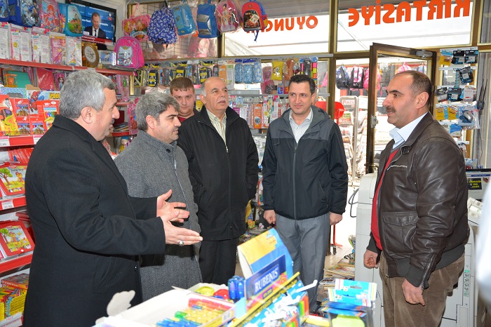 Ba�kan Baran, Esnaf�n Yan�nda, Halk�n ��inde