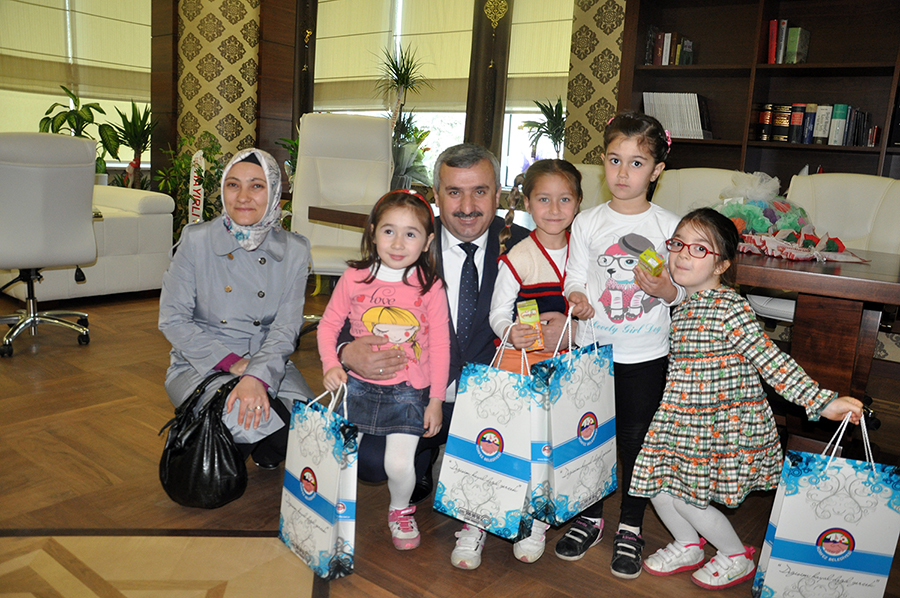 Minik renciler Baran Ziyaret Etti