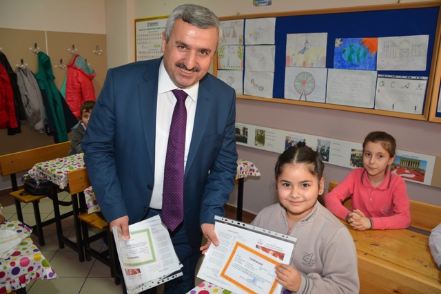 Bakan Baran rencilerin Karne Heyecanna Ortak Oldu