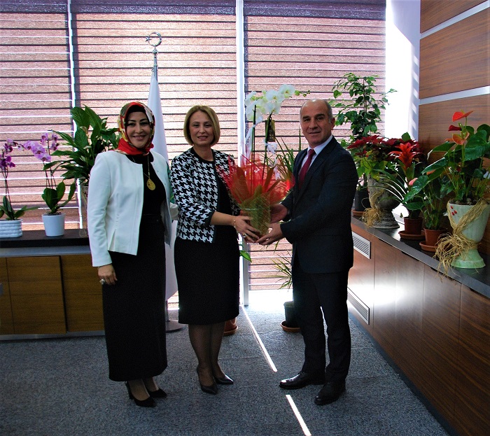 Krfez Kent Konseyi Sibel Moraly Ziyaret Etti 