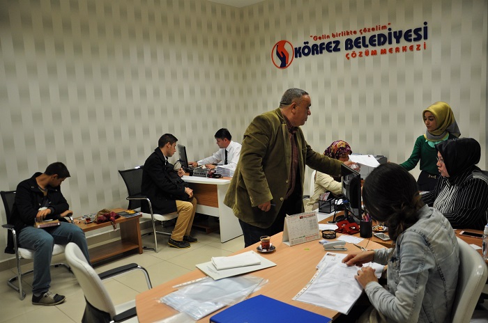 Krfez Belediyesinden Ev Scaklnda Hizmet