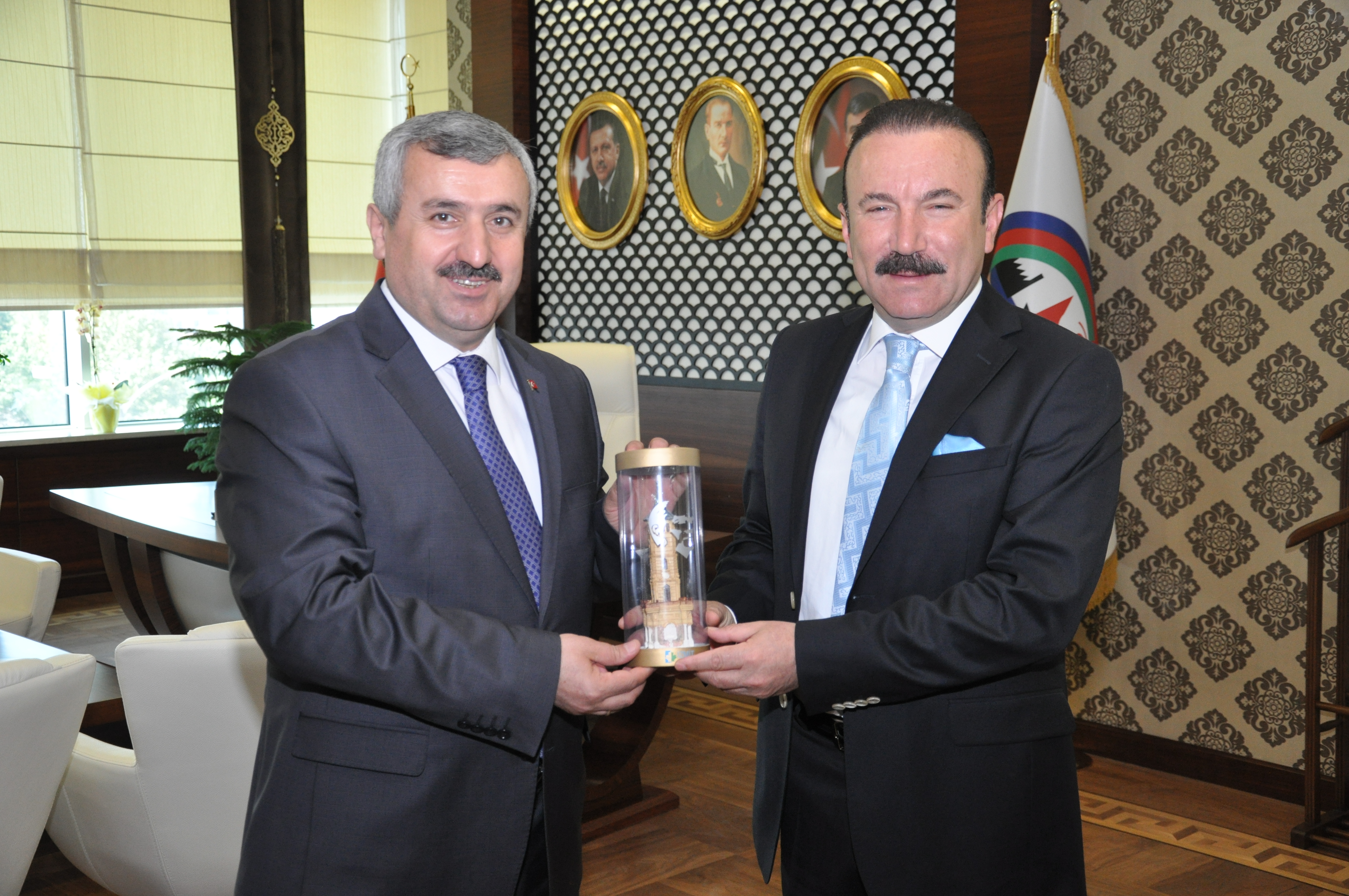 Doan, Bakan Baran Ziyaret Etti