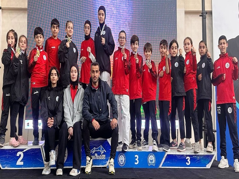 Krfezli gen karateciler baardan baarya kouyorlar