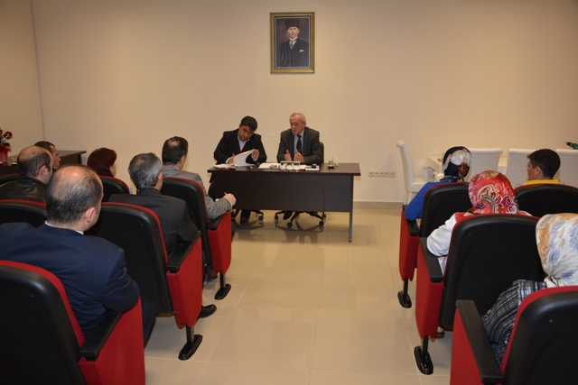 Krfez Belediyesi alanlar Yln Son Toplantsn Yapt