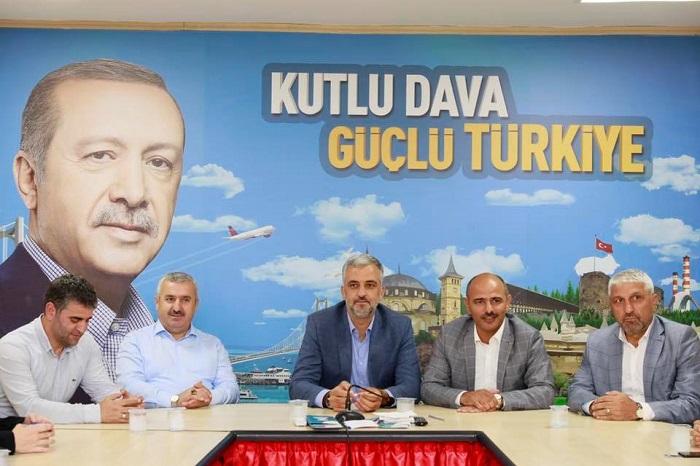Krfezden AK Parti l Bakan Abdullah Eryarsoya Hayrl Olsun Ziyareti