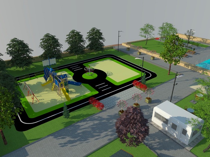 Krfezden Karde ehire Park