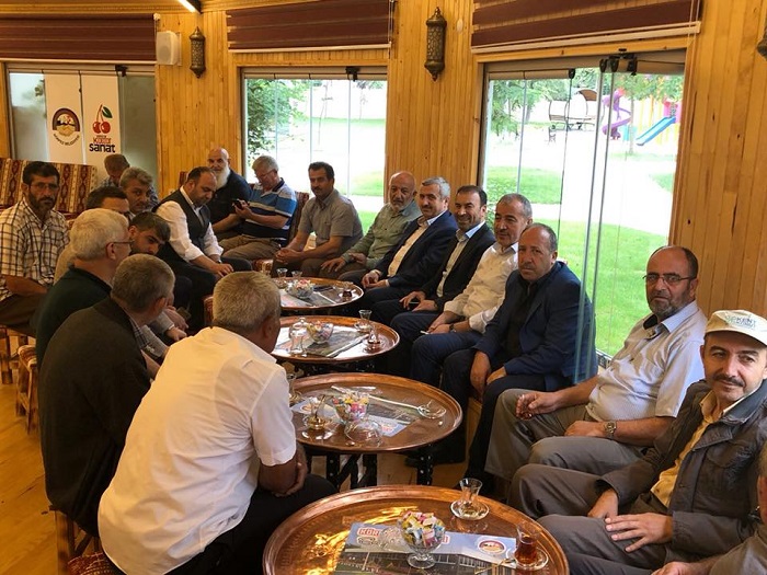 Bakan Barandan Vatandala Samimi Sohbet
