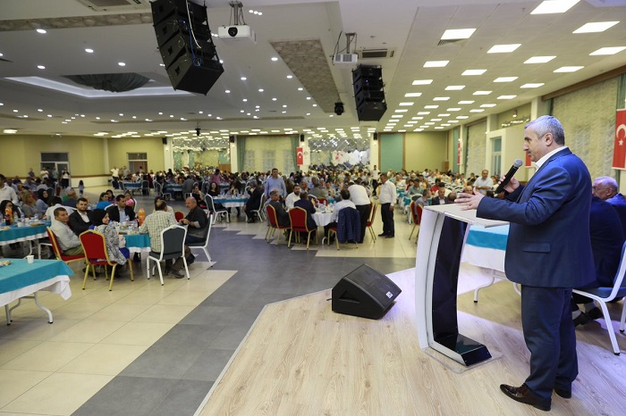 Krfez Belediyesi ailesi iftarda bir araya geldi