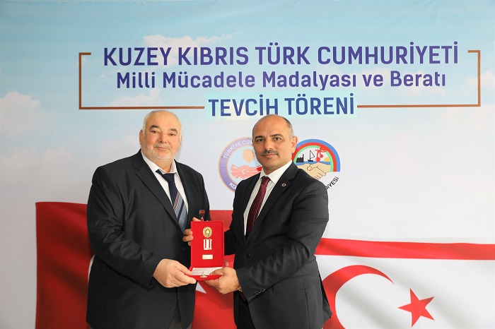 Krfezde Kbrs Gazilerine Beratlar Verildi