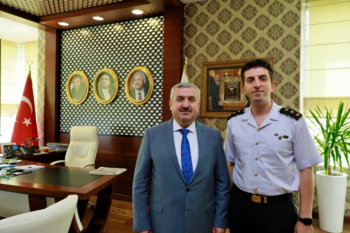 Yzba Kaleden Bakan Barana Veda Ziyareti