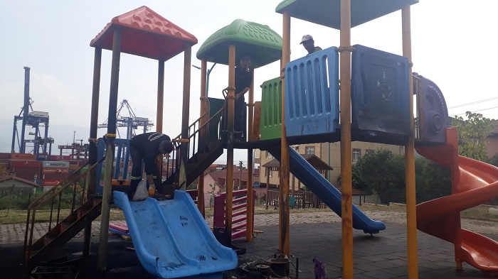 Hasrettin Hoca Park Yenileniyor