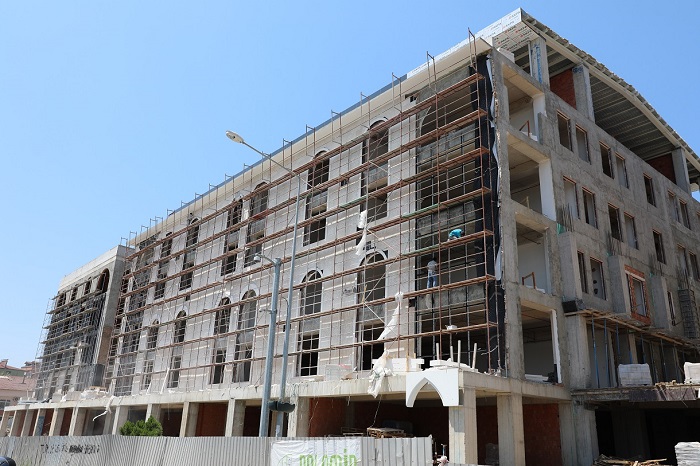 Körfez Kampüsü´nde Dış Cephe De Bitiyor