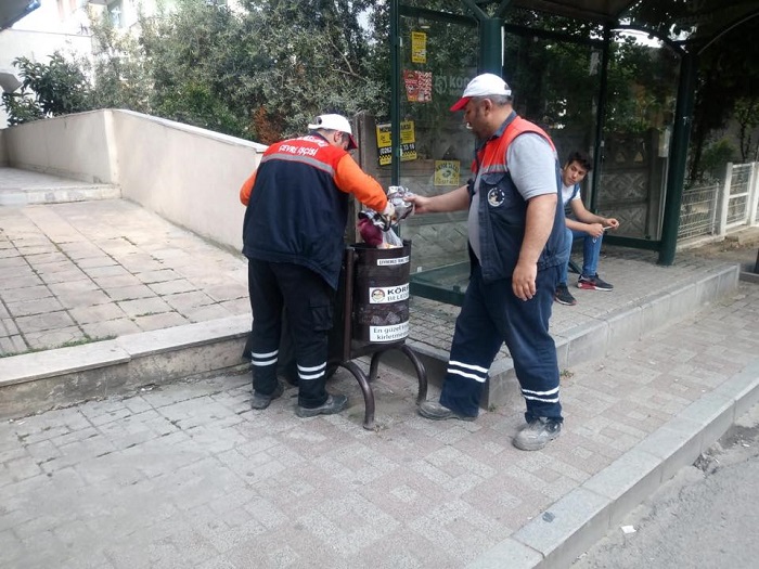 Krfezde Temizlik almalar Aralksz Sryor
