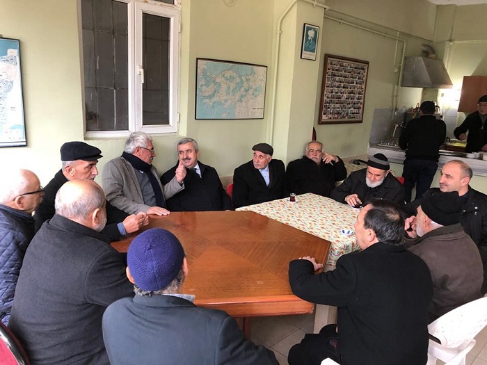 Bakan smail Baran Krfezlileri Dinliyor