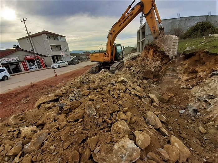 Yukar Hereke ar Caddesi Yenileniyor