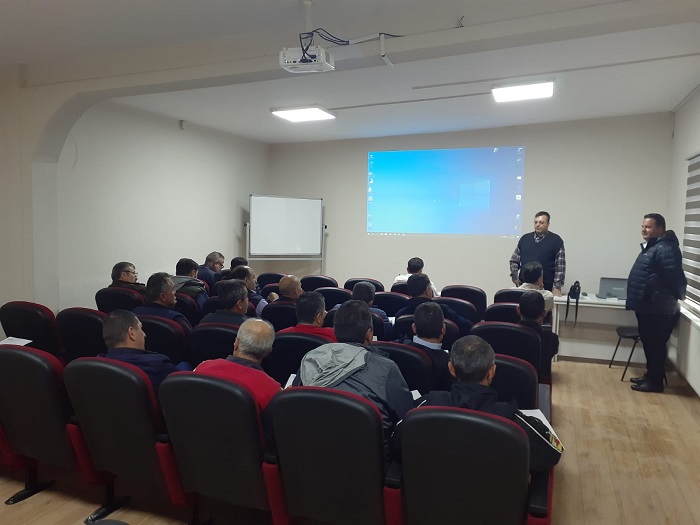 Asfalt ekibine teknoloji eitimi