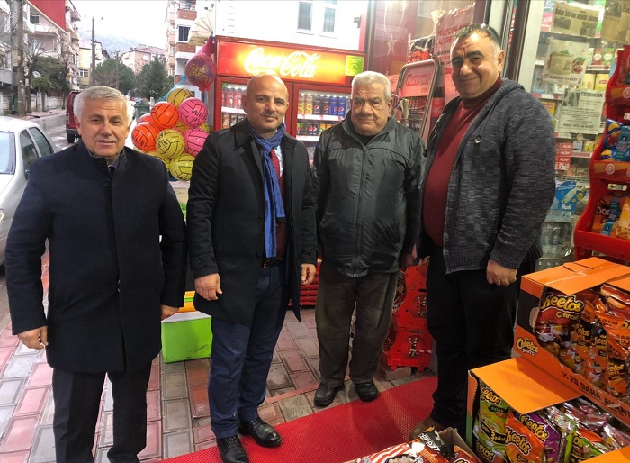 Bakan Stten Esnaf Ziyaretleri
