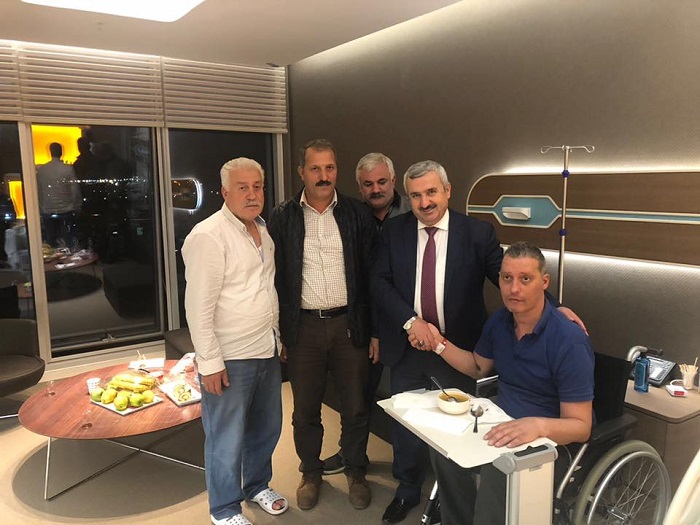BAKAN BARANDAN HASTA ZYARETLER