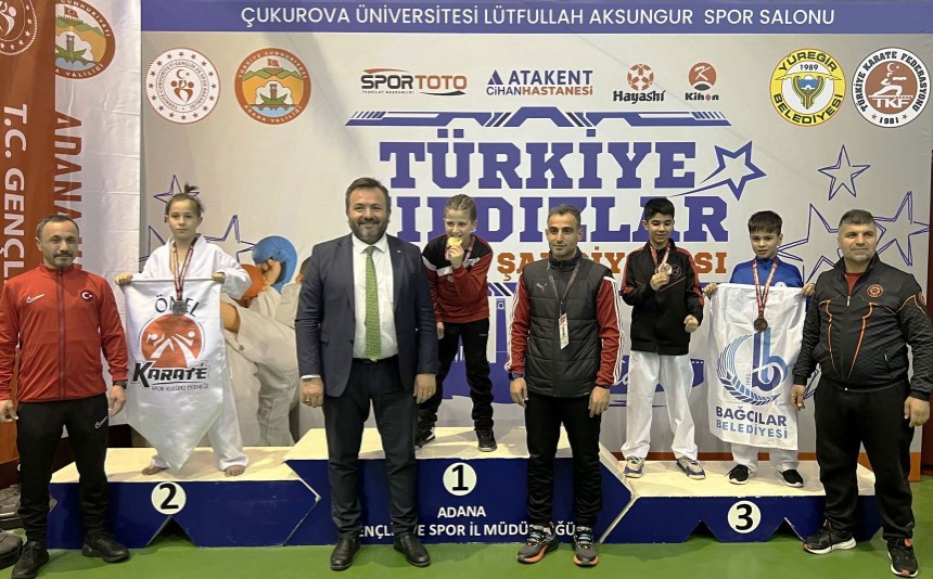 Karatede Trkiye ampiyonu ve ncleri Krfezden