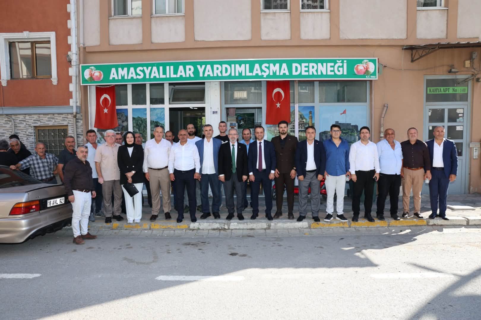 Dernek Ziyaretlerinde Birlik Ve Beraberlik Mesaj�