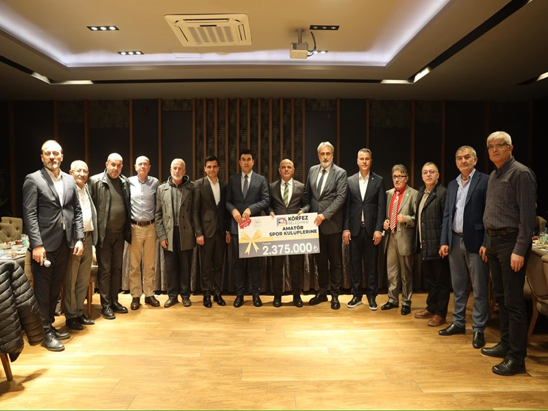 Krfezde amatr spor kulplerine 2 milyon 375 bin TLlik destek